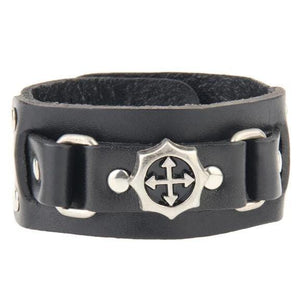 Bracelet de Force Confortable et Ajustable en Cuir - Mon Bracelet Homme