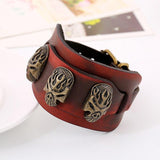 Bracelet de Force Crâne flambant - Mon Bracelet Homme