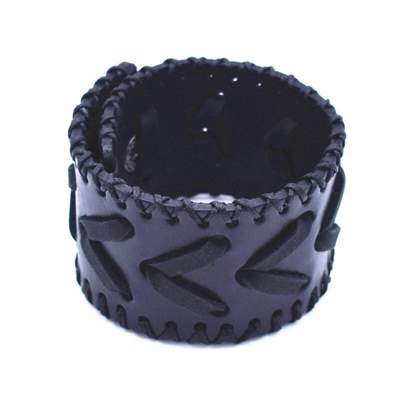 Bracelet de Force de Haute Qualité en Cuir - Mon Bracelet Homme