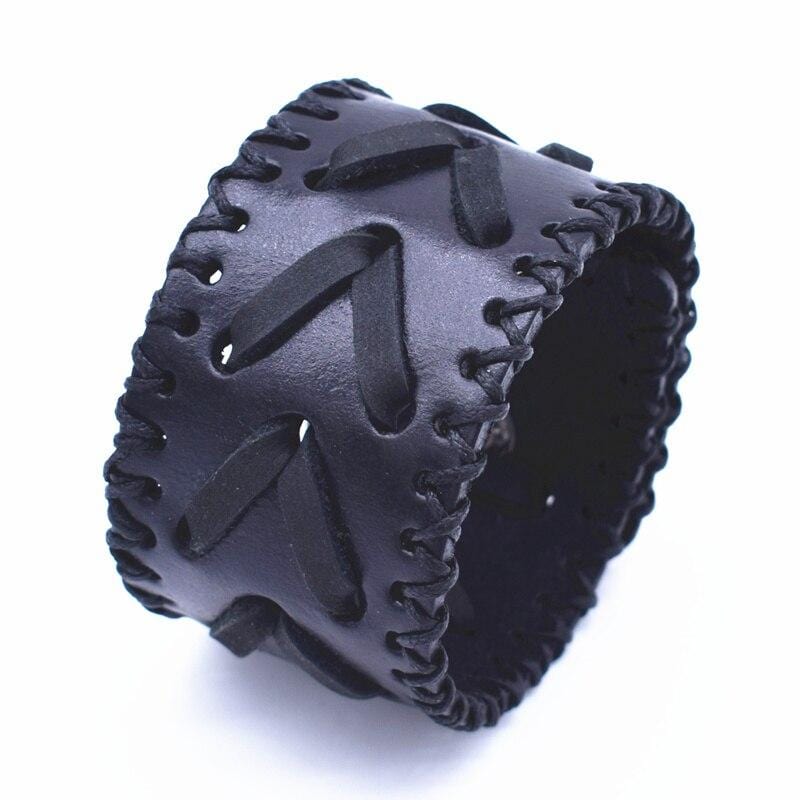 Bracelet de Force de Haute Qualité en Cuir - Mon Bracelet Homme