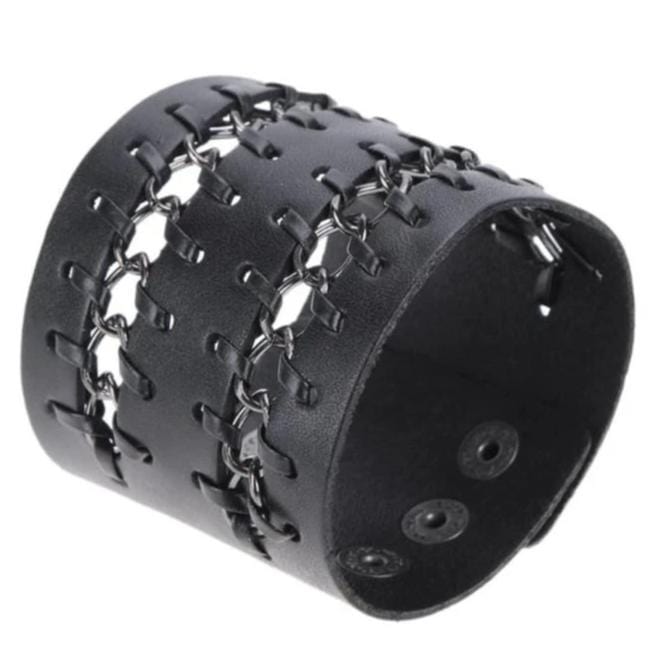 Bracelet de Force Design Intemporel en Cuir - Mon Bracelet Homme