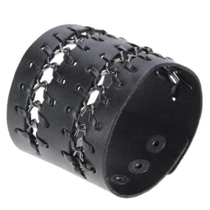 Bracelet de Force Design Intemporel en Cuir - Mon Bracelet Homme