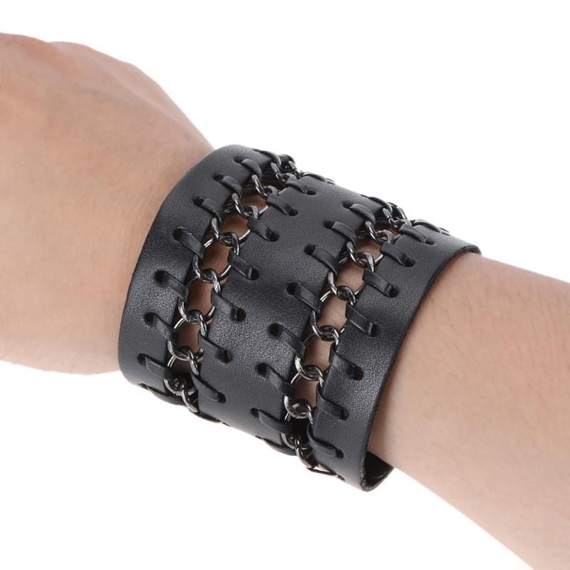 Bracelet de Force Design Intemporel en Cuir - Mon Bracelet Homme