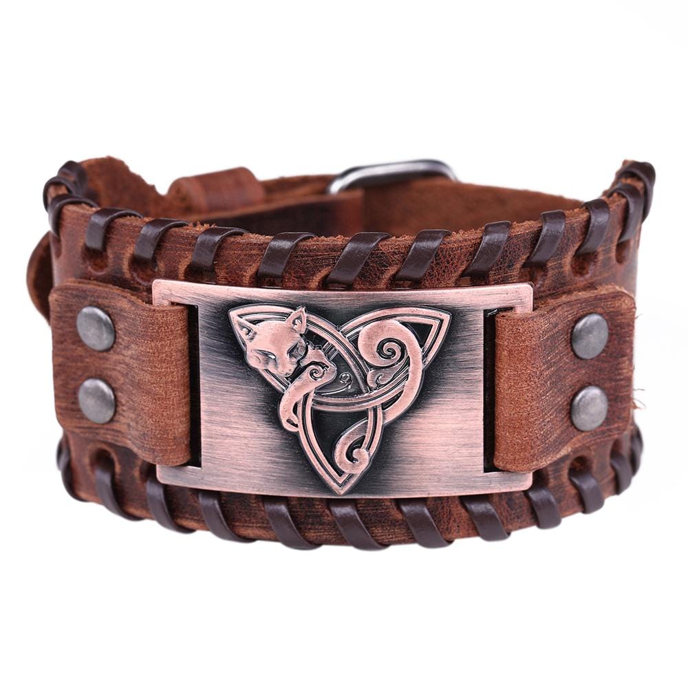 Bracelet de Force Design Masculin en Cuir - Mon Bracelet Homme
