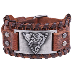 Bracelet de Force Design Masculin en Cuir - Mon Bracelet Homme