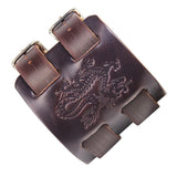 Bracelet de Force Dragon Homme en Cuir - Mon Bracelet Homme