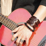 Bracelet de Force Dragon Homme en Cuir - Mon Bracelet Homme