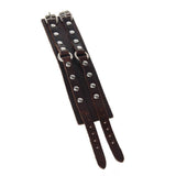 Bracelet de Force en Cuir Double Anneau - Mon Bracelet Homme