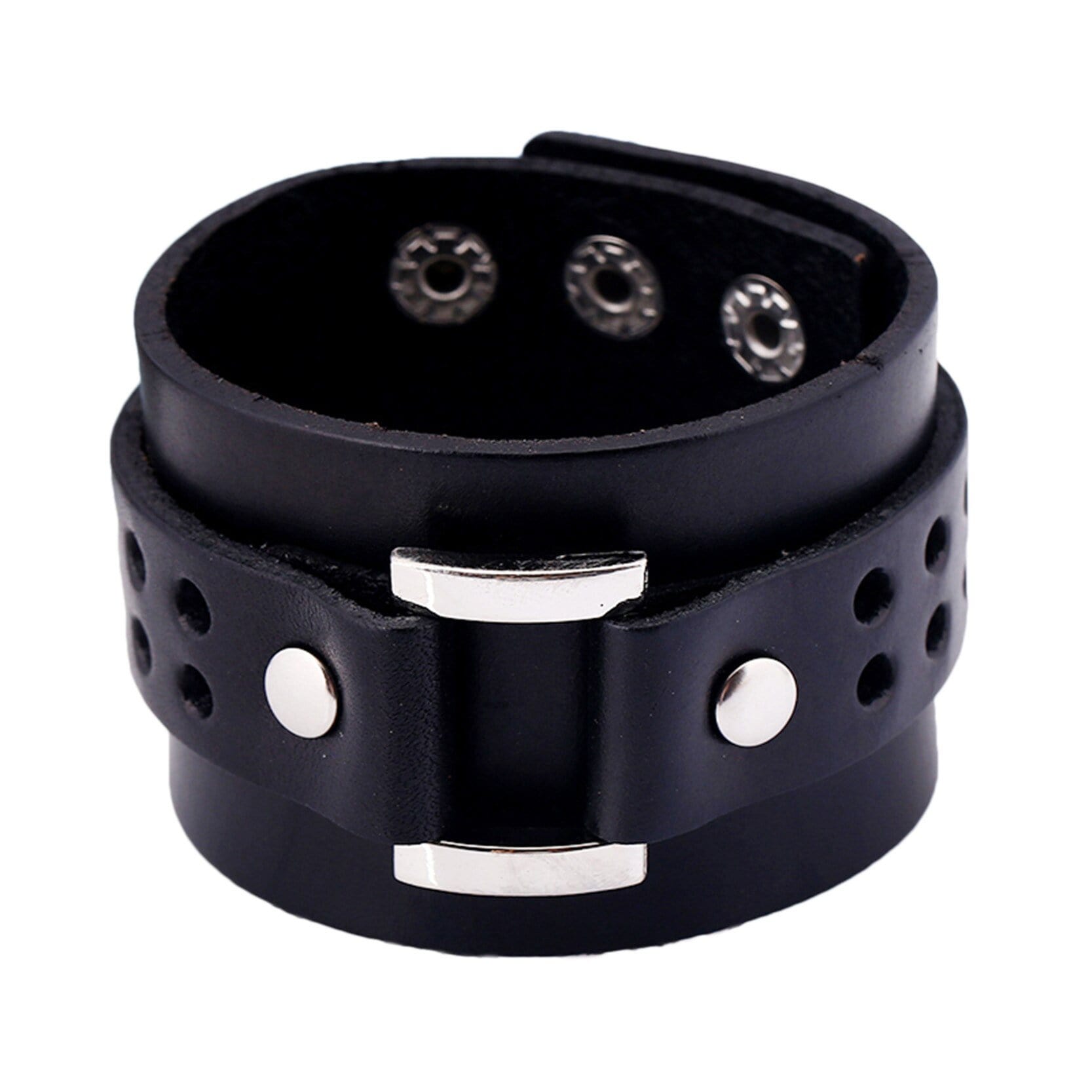 Bracelet de Force en Cuir pour Poignet - Mon Bracelet Homme