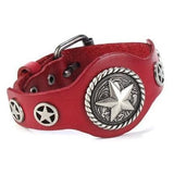 Bracelet de Force Etoile en Cuir - Mon Bracelet Homme