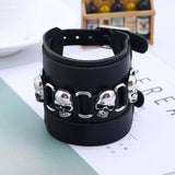 Bracelet de Force Fantaisie en Cuir - Mon Bracelet Homme