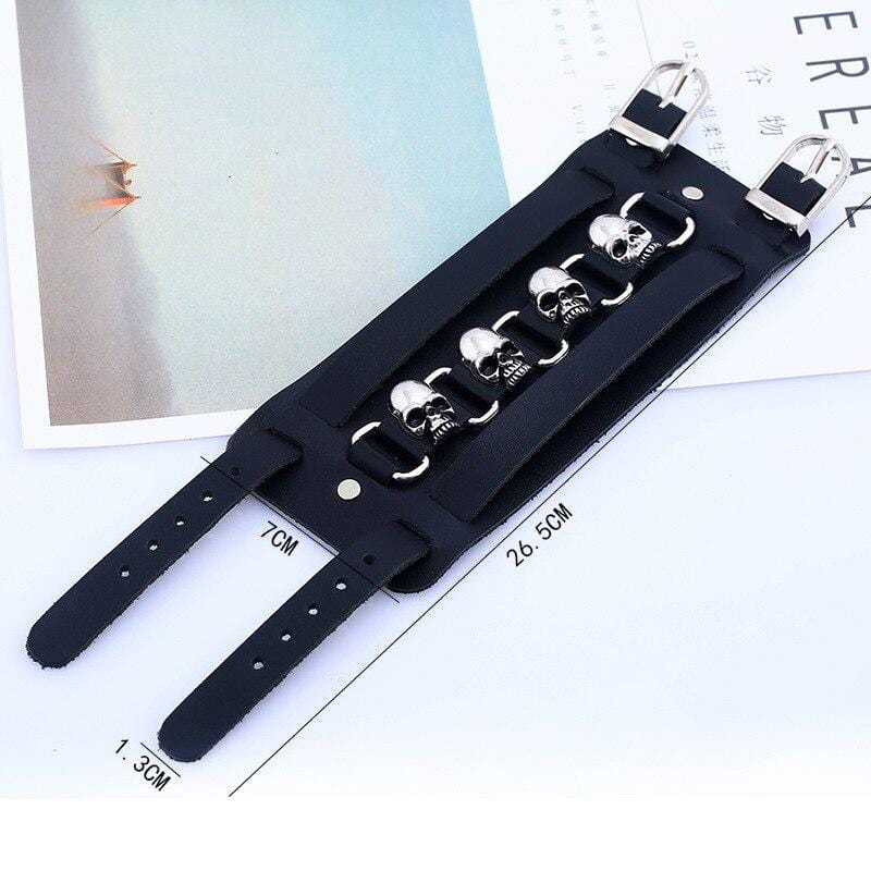 Bracelet de Force Fantaisie en Cuir - Mon Bracelet Homme