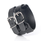 Bracelet de Force Fermeture Par Sangle en Cuir - Mon Bracelet Homme