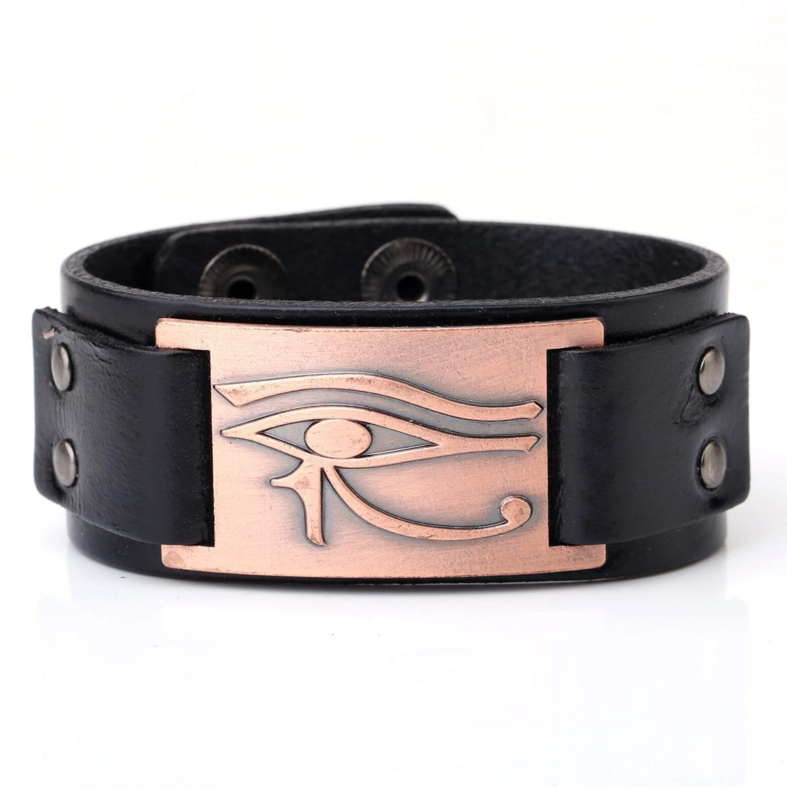 Bracelet de Force Finition Lisse en Cuir - Mon Bracelet Homme