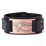 Bracelet de Force Finition Lisse en Cuir - Mon Bracelet Homme