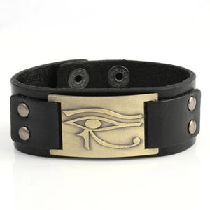 Bracelet de Force Finition Lisse en Cuir - Mon Bracelet Homme