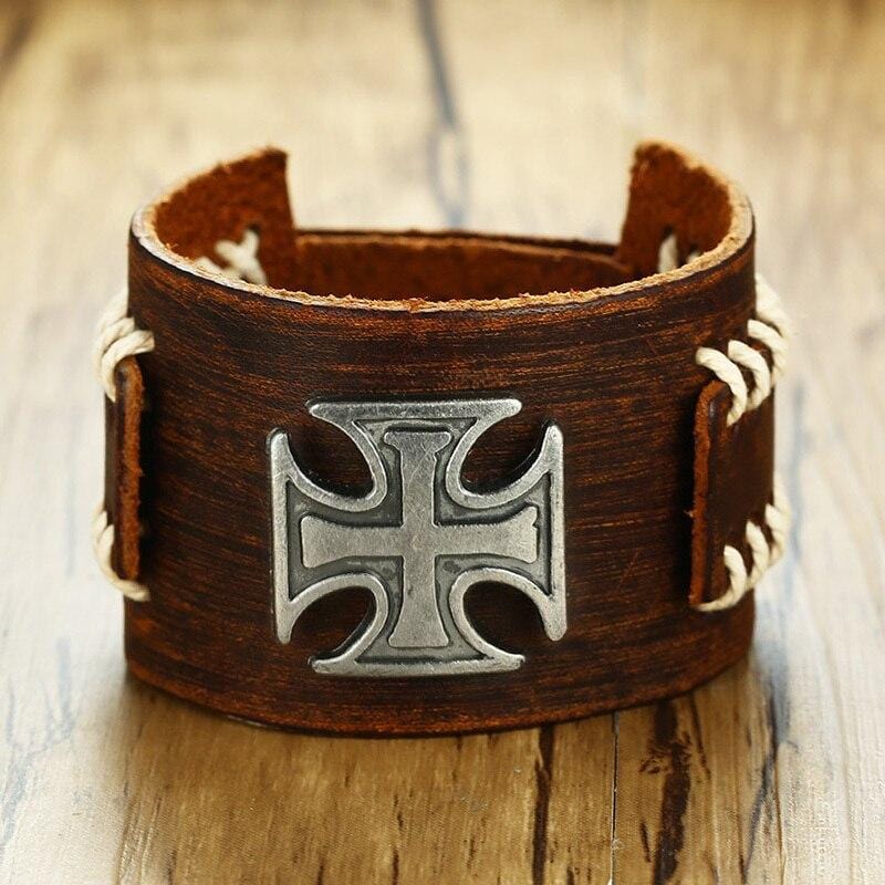 Bracelet de Force Haut de gamme en Cuir - Mon Bracelet Homme