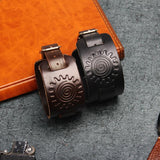 Bracelet de Force Homme Cowboy en Cuir - Mon Bracelet Homme