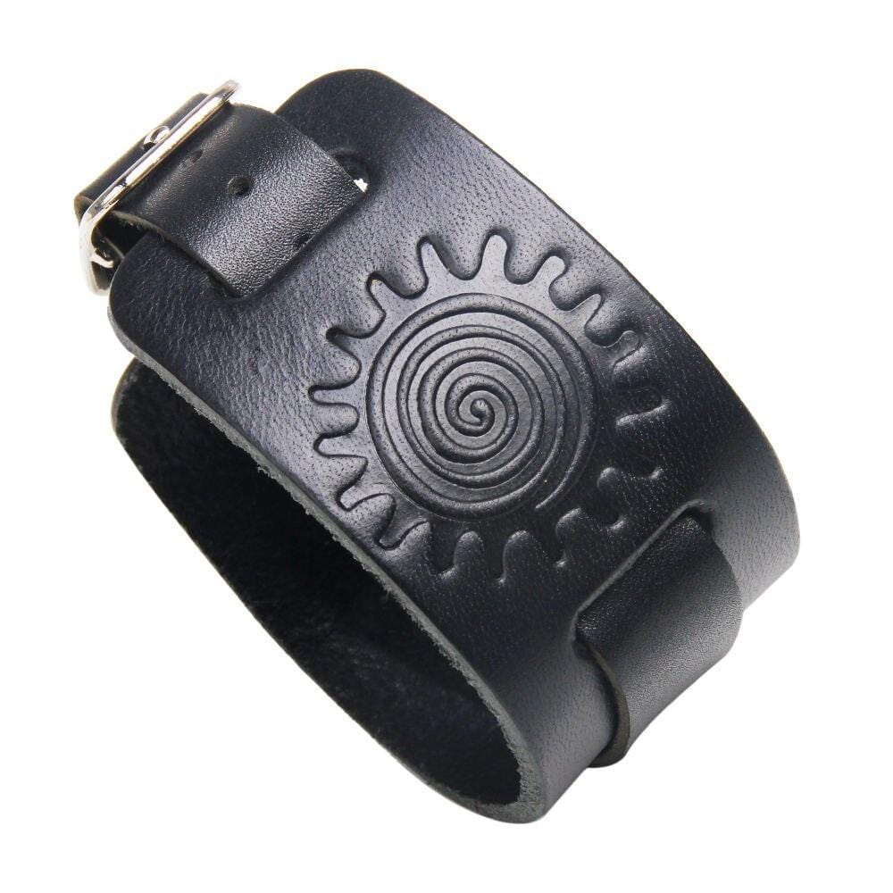 Bracelet de Force Homme Cowboy en Cuir - Mon Bracelet Homme