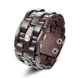 Bracelet de Force Homme Design Moderne en Cuir - Mon Bracelet Homme