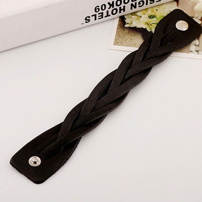 Bracelet de Force Homme Entrelacé en Cuir - Mon Bracelet Homme