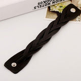 Bracelet de Force Homme Entrelacé en Cuir - Mon Bracelet Homme