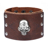 Bracelet de Force Homme Large en Cuir - Mon Bracelet Homme