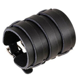 Bracelet de Force Homme Largeur 8cm en Cuir