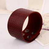 Bracelet de Force Homme Petites Croix en Cuir - Mon Bracelet Homme