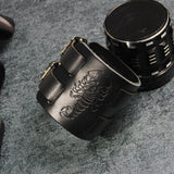 Bracelet de Force Homme Scorpion Noir en Cuir - Mon Bracelet Homme
