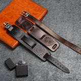 Bracelet de Force Homme Vintage en Cuir - Mon Bracelet Homme