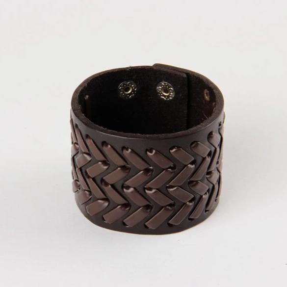 Bracelet de Force intemporel en Cuir - Mon Bracelet Homme
