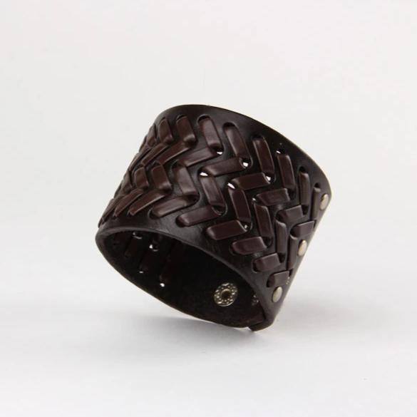 Bracelet de Force intemporel en Cuir - Mon Bracelet Homme