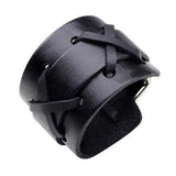 Bracelet de Force Lacet Punk en Cuir