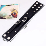 Bracelet de Force Lanière Inversée en Cuir - Mon Bracelet Homme
