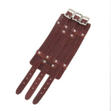 Bracelet de Force Largeur Extrême en Cuir - Mon Bracelet Homme