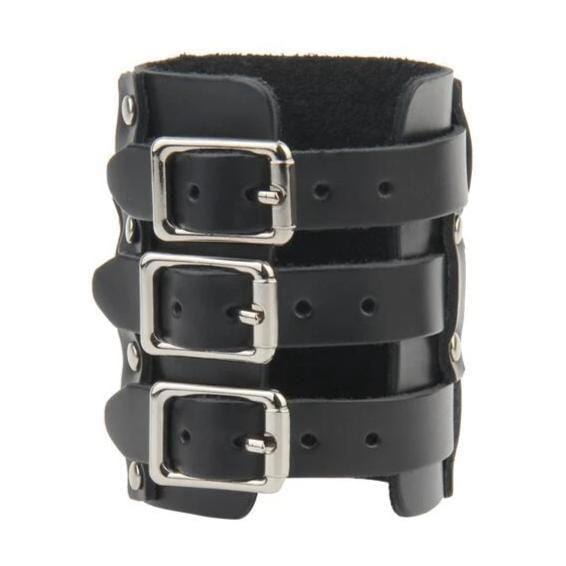 Bracelet de Force Largeur Extrême en Cuir - Mon Bracelet Homme