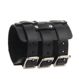 Bracelet de Force Largeur Extrême en Cuir - Mon Bracelet Homme