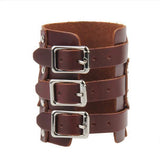 Bracelet de Force Largeur Extrême en Cuir - Mon Bracelet Homme