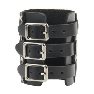 Bracelet de Force Largeur Extrême en Cuir - Mon Bracelet Homme