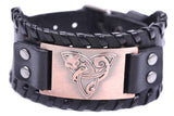 Bracelet de Force "L'intrépide" en Cuir - Mon Bracelet Homme