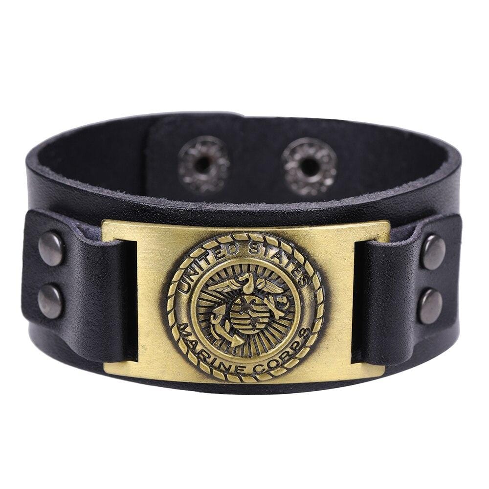 Bracelet de Force Look Décontracté en Cuir - Mon Bracelet Homme