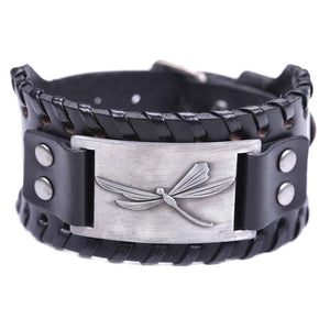 Bracelet de Force "Mâle Alpha" en Cuir - Mon Bracelet Homme