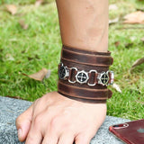 Bracelet de Force Métal et Cuir - Mon Bracelet Homme
