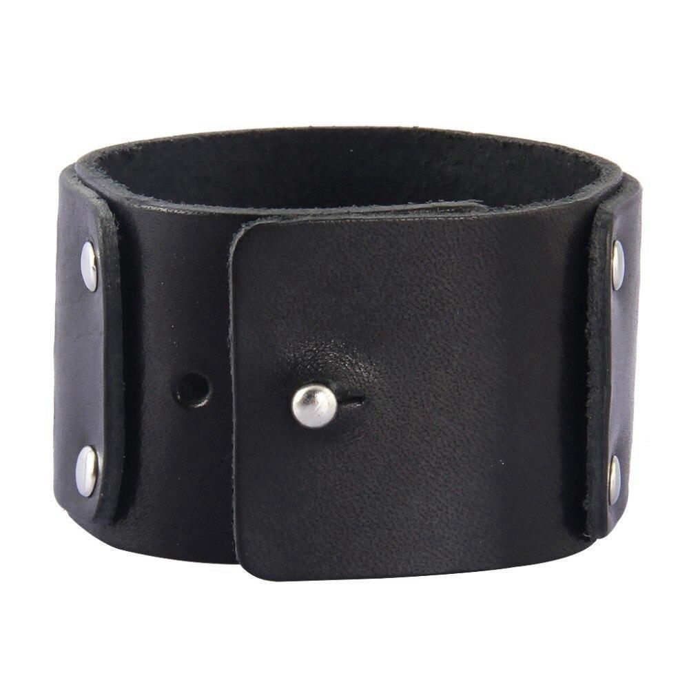 Bracelet de Force Multi Trous en Cuir - Mon Bracelet Homme