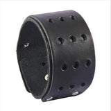 Bracelet de Force Multi Trous en Cuir - Mon Bracelet Homme