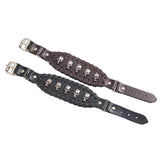 Bracelet de Force Noir tête de mort - Mon Bracelet Homme