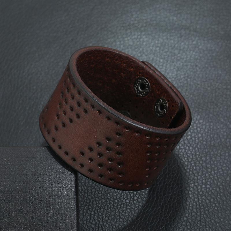 Bracelet de Force Nouveauté en Cuir - Mon Bracelet Homme
