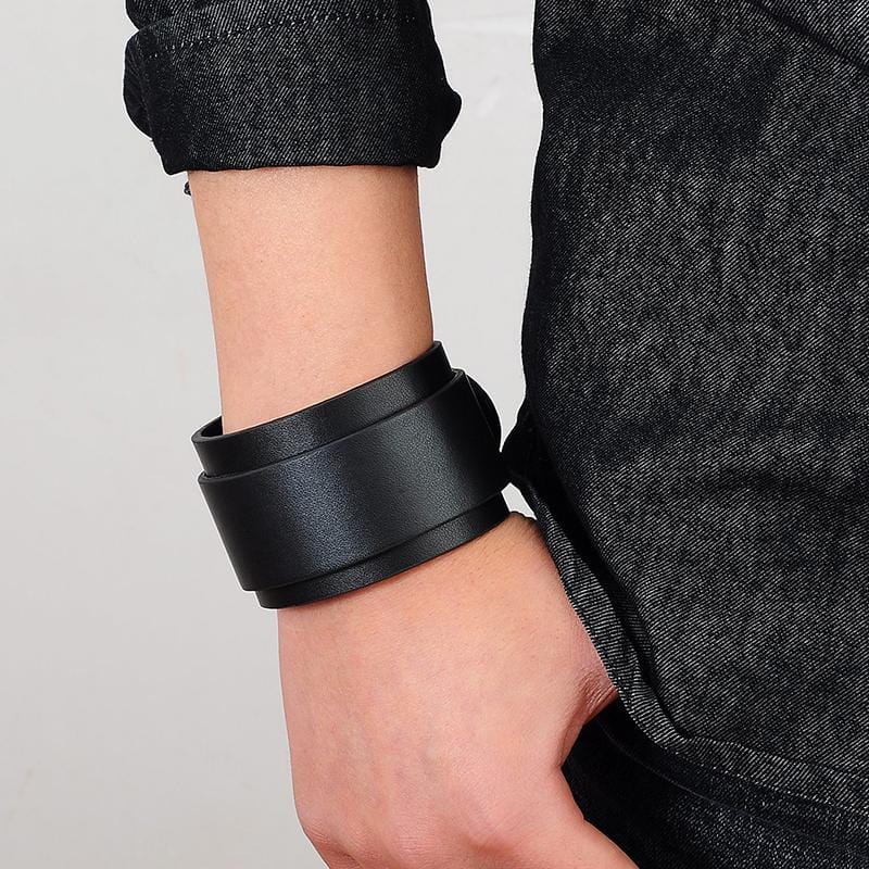 Bracelet de force Réglage Optimal en Cuir - Mon Bracelet Homme