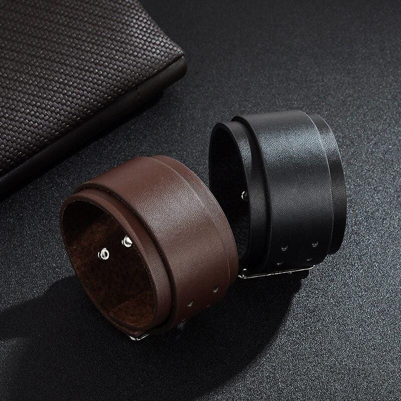 Bracelet de force Réglage Optimal en Cuir - Mon Bracelet Homme